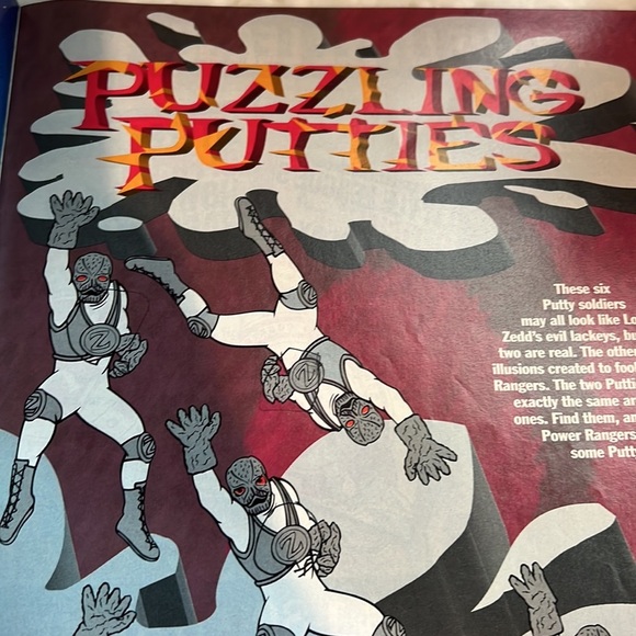 Power rangers vintage magazine - Picture 5 of 7